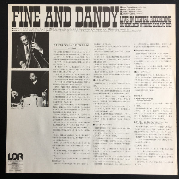 Fine And Dandy Live In Digital Recording