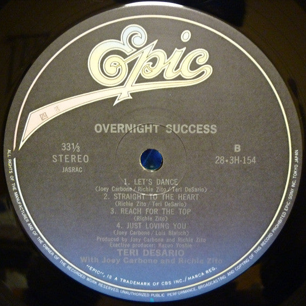 Overnight Success = オーバーナイト・サクセス