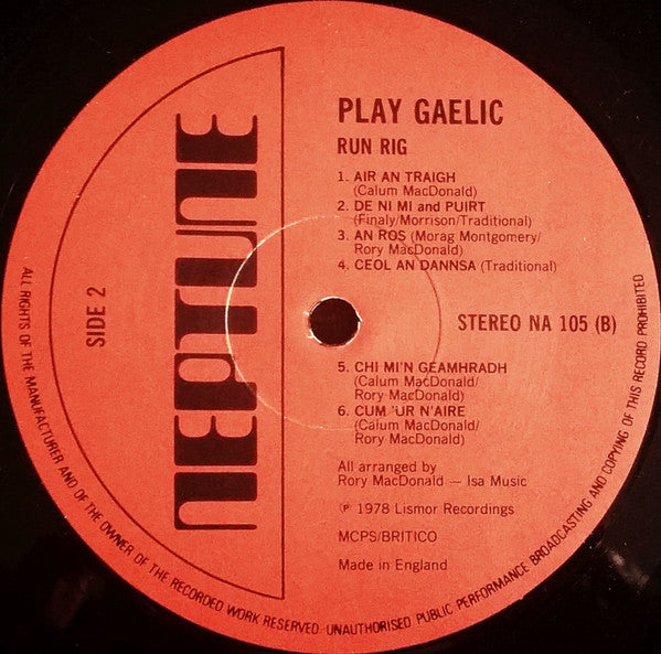 Play Gaelic