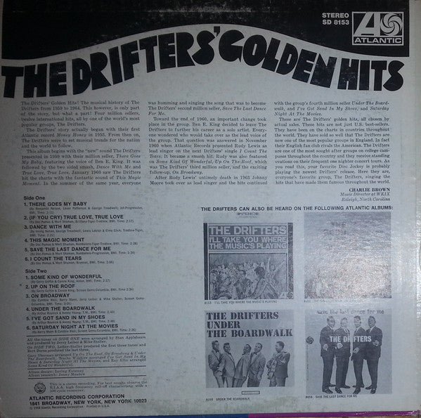 Release: The Drifters' Golden Hits-Vinyl-US-None-SD 8153-6579661