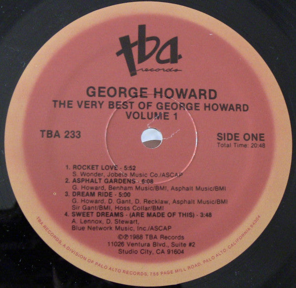 The Very Best Of George Howard Vol. 1