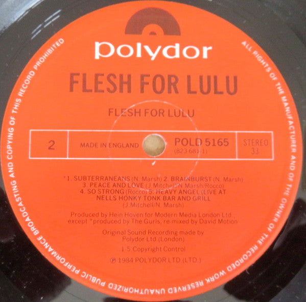 Flesh For Lulu