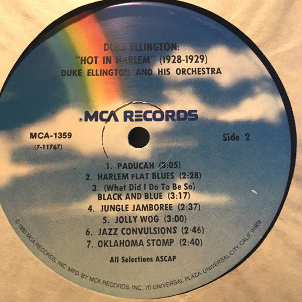 "Hot In Harlem" (1928-1929) Vol. 2