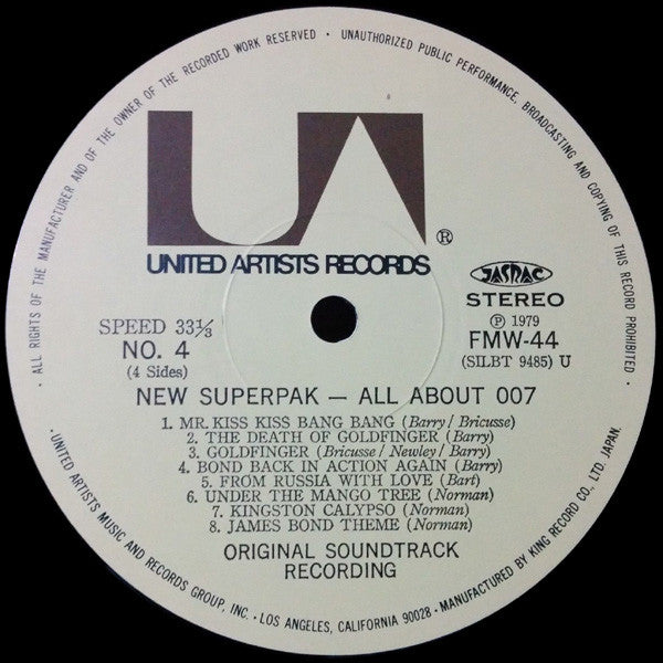 All About 007 (Original Soundtrack Recording)