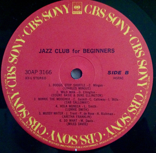 Jazz Club For Beginners