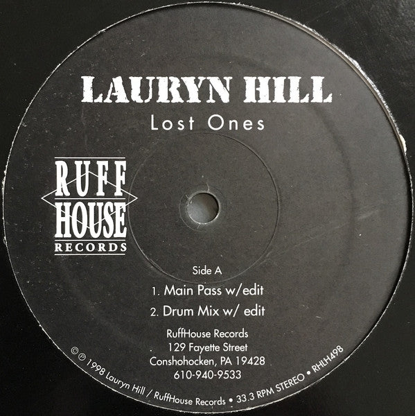 Master Release: Lost Ones by Lauryn Hill