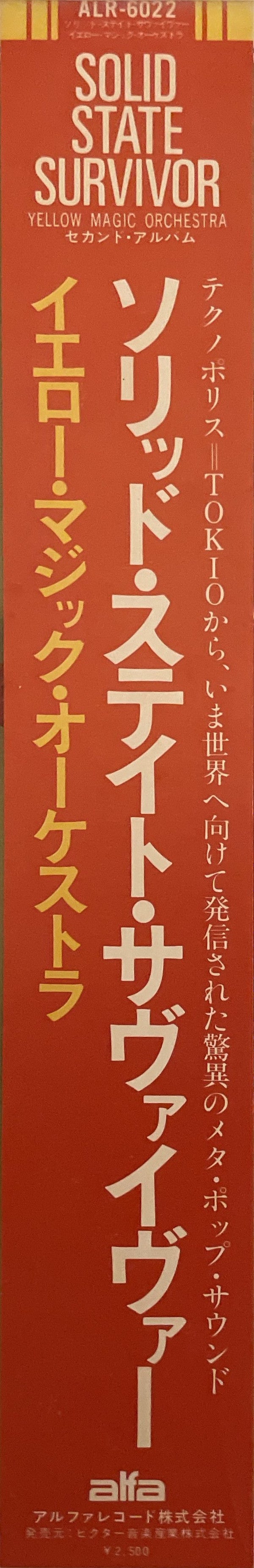 Solid State Survivor = ソリッド・ステイト・サヴァイヴァー