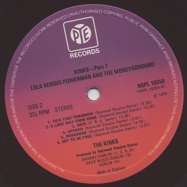 Part 1 Lola Versus Powerman And The Moneygoround