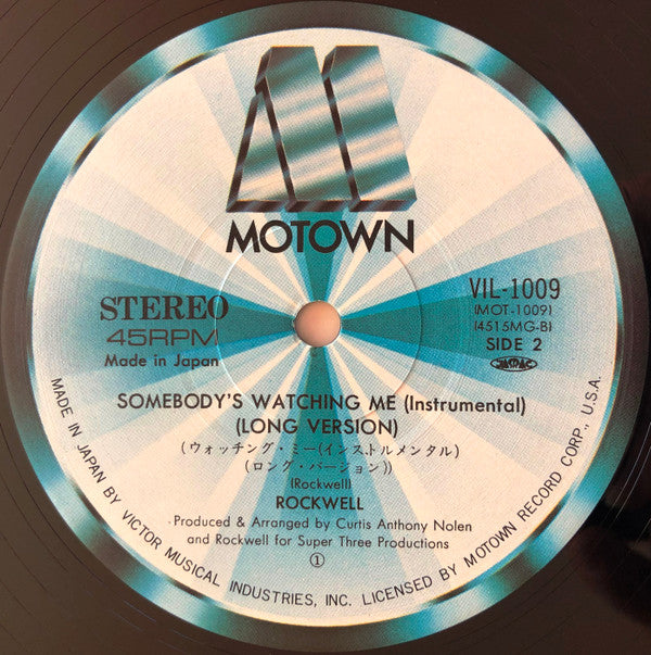 Somebody's Watching Me (ウォッチング・ミー)