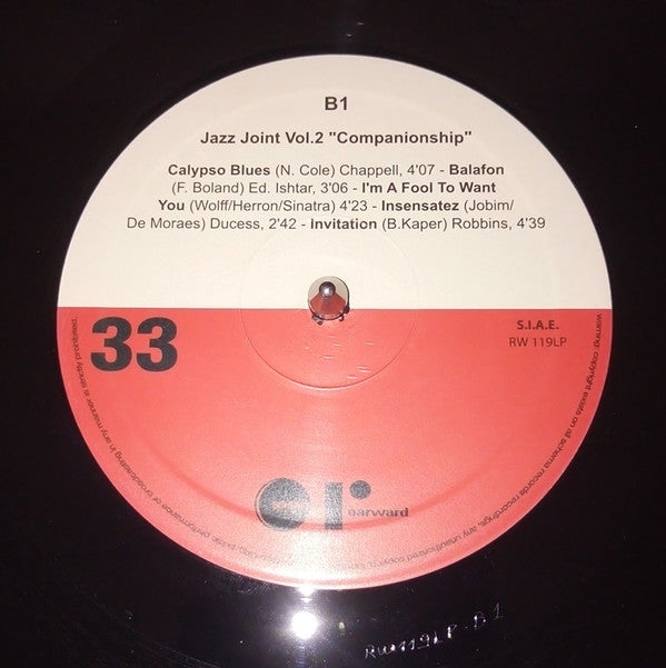 Companionship / Jazz Joint, Vol. 2