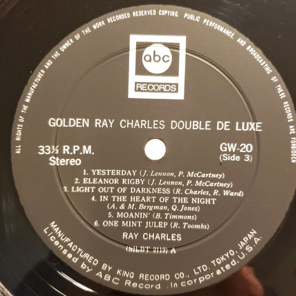 Golden Ray Charles Double De Luxe = ゴールデン・レイ・チャールズ・ダブル・デラックス