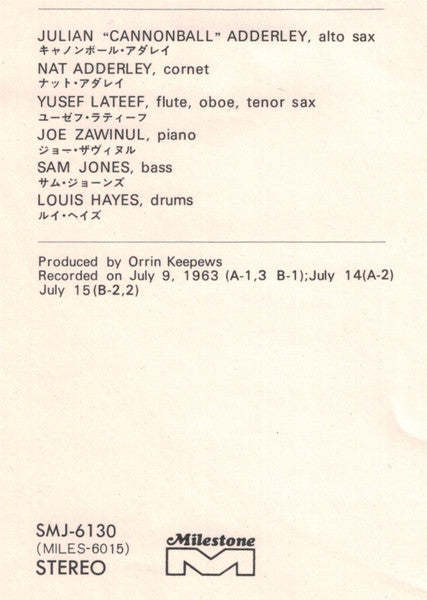 Autumn Leaves - Cannonball Adderley Live In Tokyo