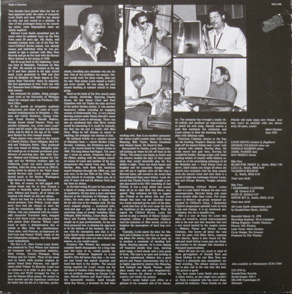 Release: Just Friends-Vinyl-Denmark-1978-SCS-1096-3923111