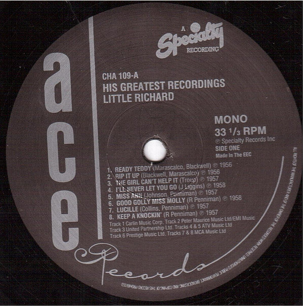 His Greatest Recordings