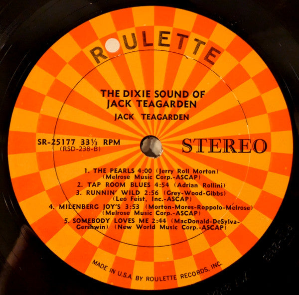 The Dixie Sound Of Jack Teagarden