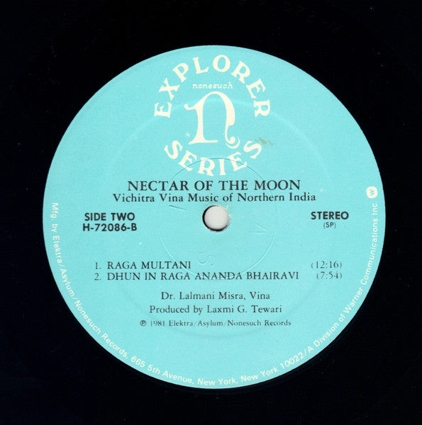 Nectar Of The Moon - Vichitra Vina Music Of Northern India