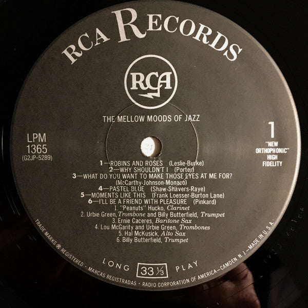 The Mellow Moods Of Jazz