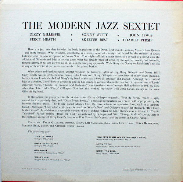 The Modern Jazz Sextet
