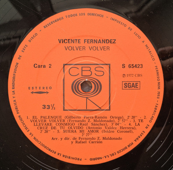 Volver Volver (Version Original)