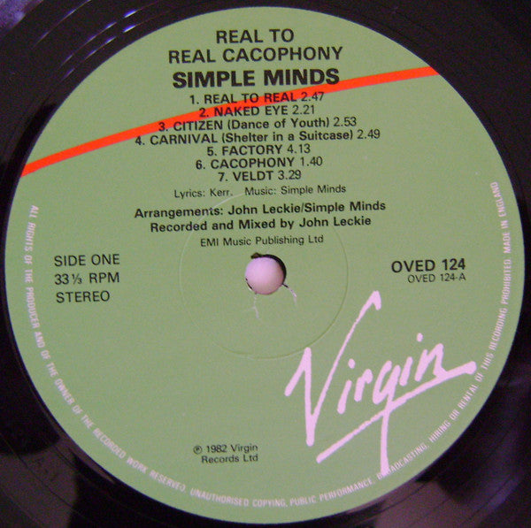 Real To Real Cacophony