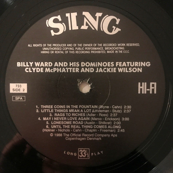 Billy Ward And His Dominoes Featuring Clyde McPhatter And Jackie Wilson