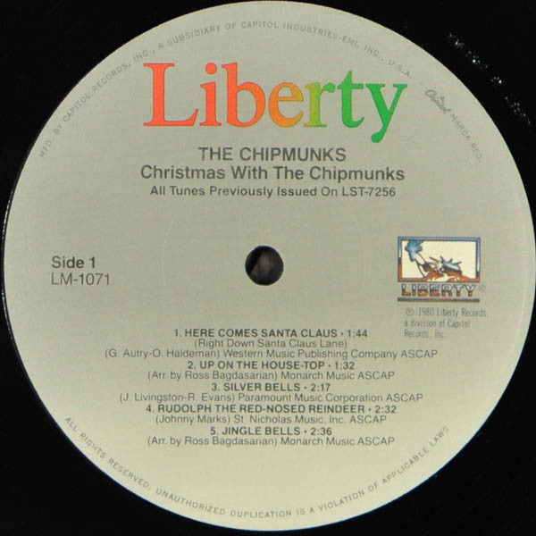 Christmas With The Chipmunks