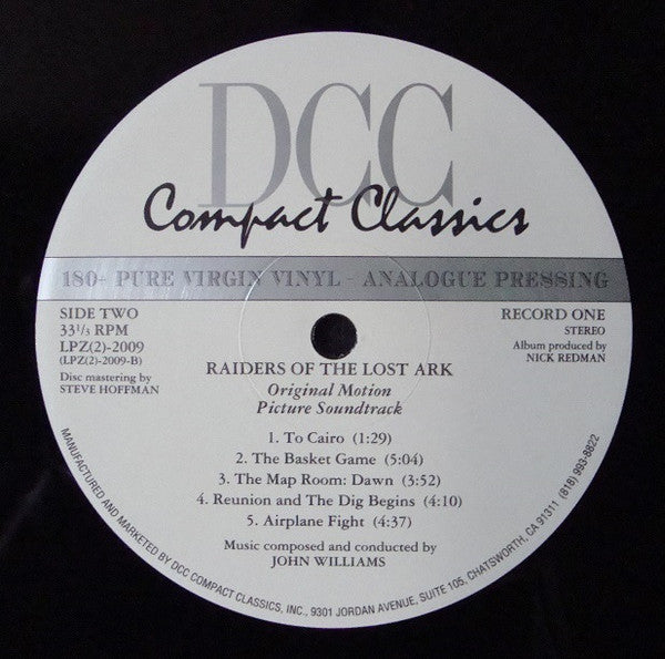 Raiders Of The Lost Ark (Original Motion Picture Soundtrack)