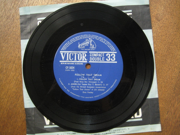 Release: Follow That Dream-Vinyl-Japan-1962-CP-1024-4340536