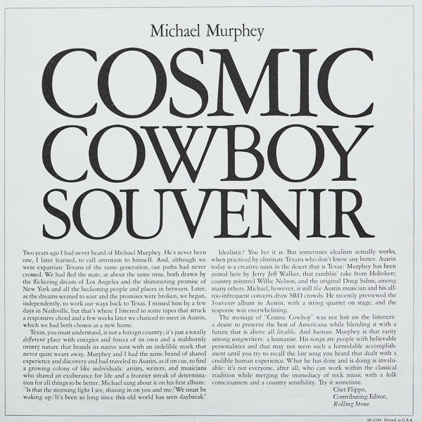 Cosmic Cowboy Souvenir