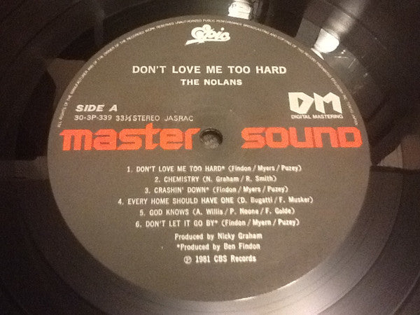 Don't Love Me Too Hard