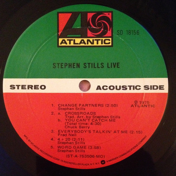 Stephen Stills Live