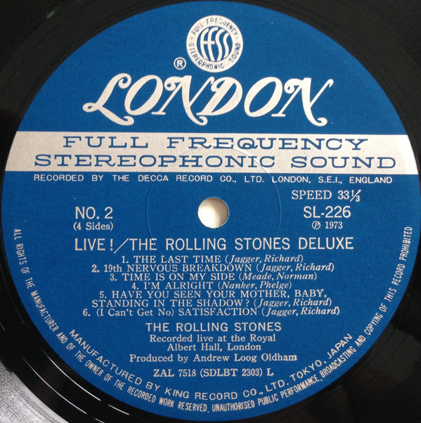 Live! The Rolling Stones Deluxe