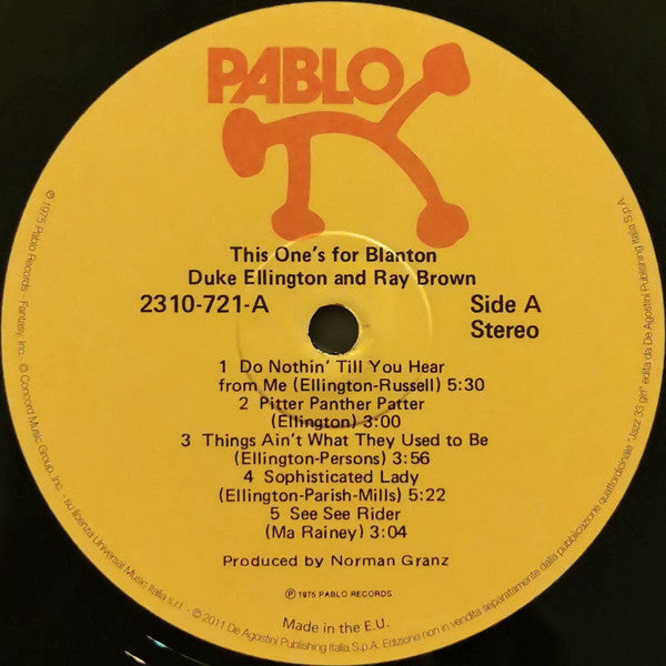 This One's For Blanton