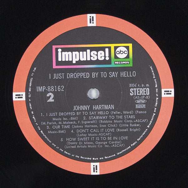 I Just Dropped By To Say Hello