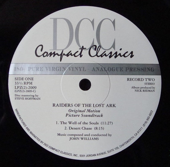Raiders Of The Lost Ark (Original Motion Picture Soundtrack)