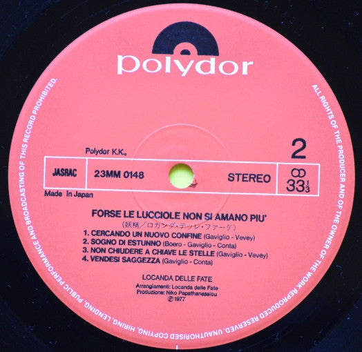 Forse Le Lucciole Non Si Amano Più