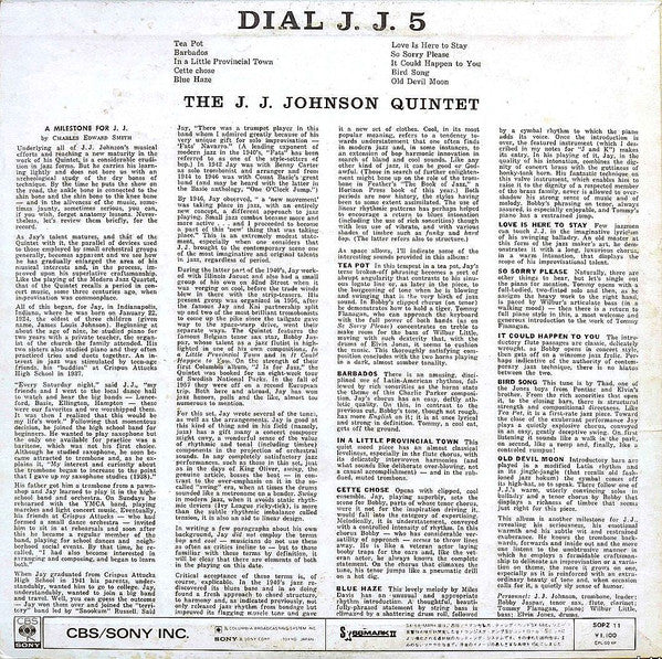 Dial J.J. 5
