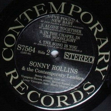 Sonny Rollins And The Contemporary Leaders