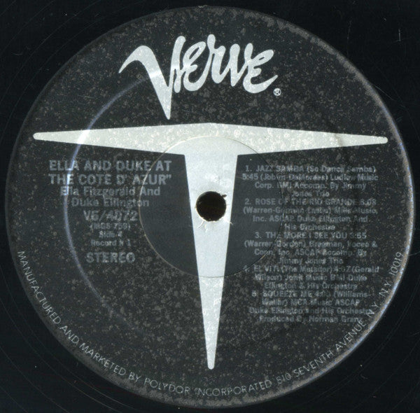 Ella & Duke At The Côte D'Azur