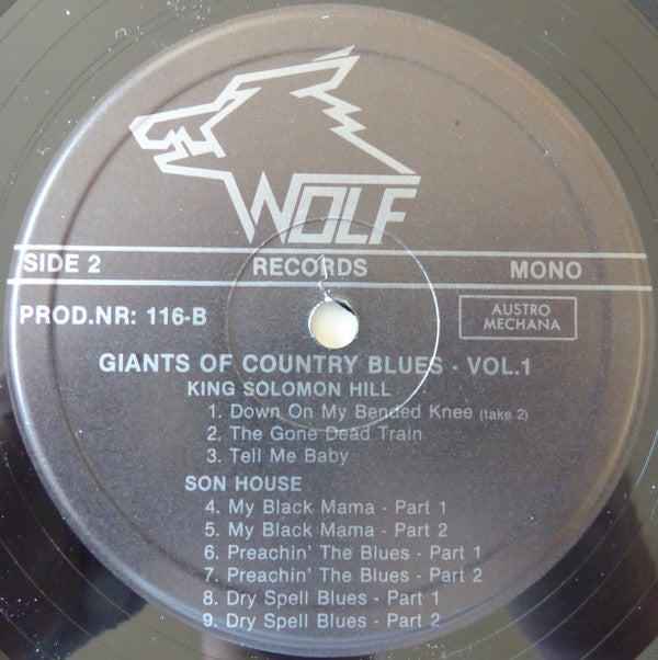 Giants Of Country Blues - Vol. 1 (1927-32)