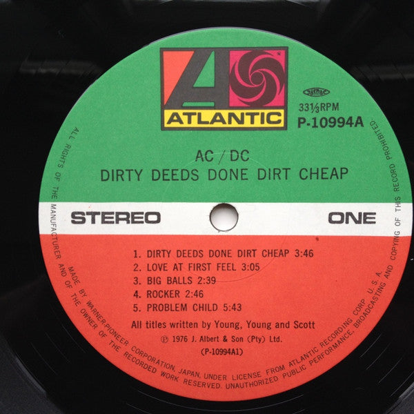 Dirty Deeds Done Dirt Cheap