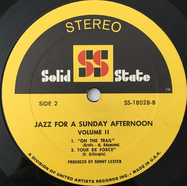 Jazz For A Sunday Afternoon Volume 2