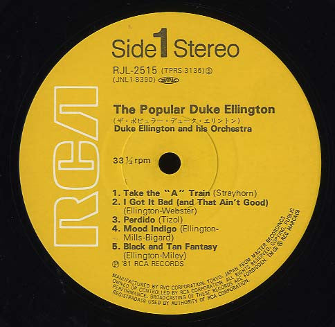 The Popular Duke Ellington