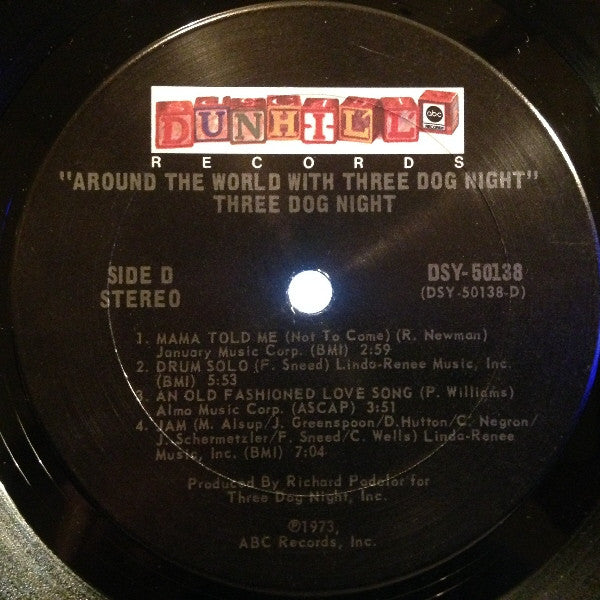 Around The World With Three Dog Night