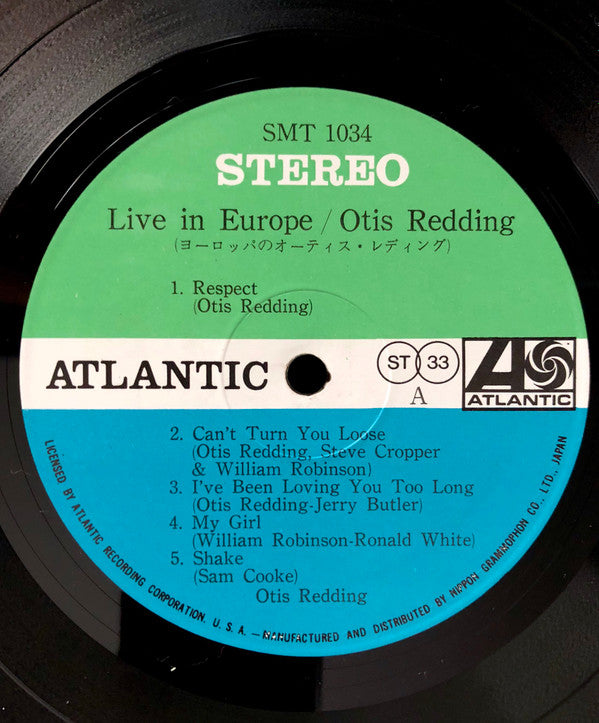 Otis Redding Live In Europe