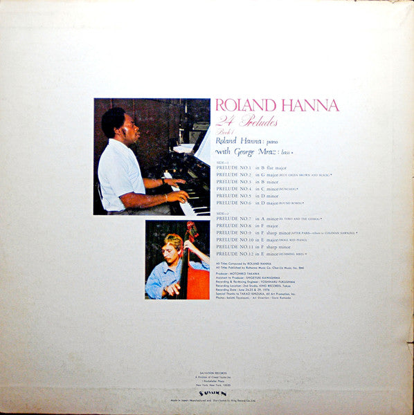 24 Preludes - Book 1