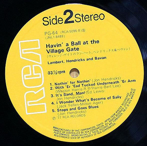 Havin' A Ball At The Village Gate