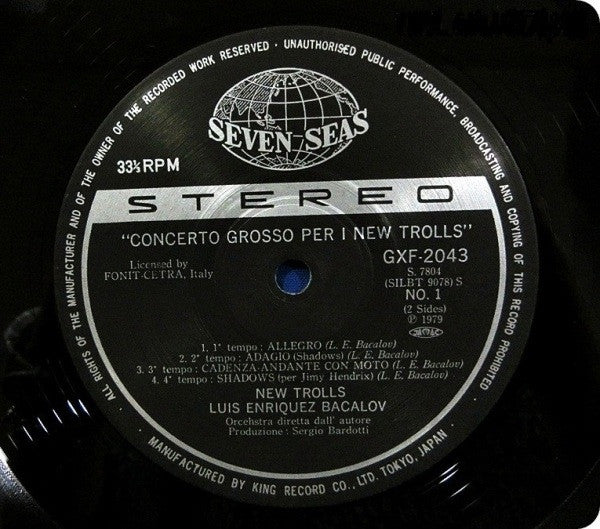 Concerto Grosso Per I New Trolls