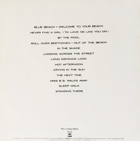 Down On The Road By The Beach