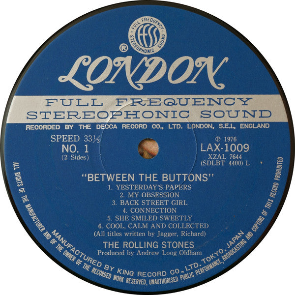 Between The Buttons